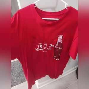 Coca cola Japan xl tee shirt